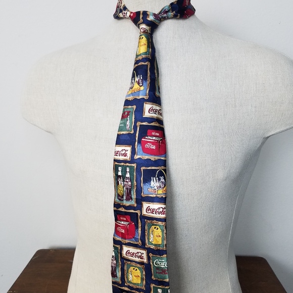 Coca Cola Other - NWT Vintage Coca Cola 59 in. Men's Silk Tie 1996